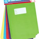 BOOK COVERS COLOUR PRE CUT 10